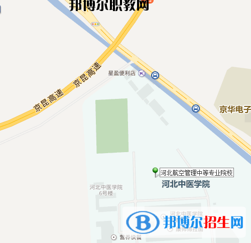 河北航空地圖