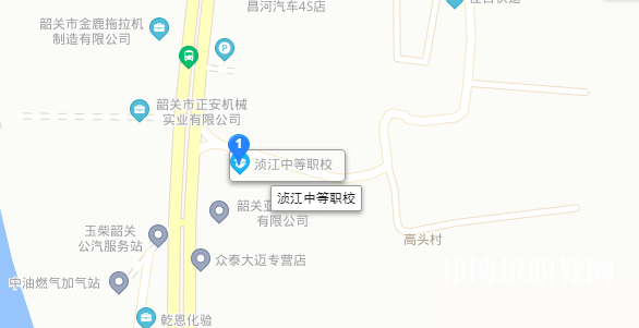 韶關(guān)湞江中等職業(yè)學校地址在哪里 