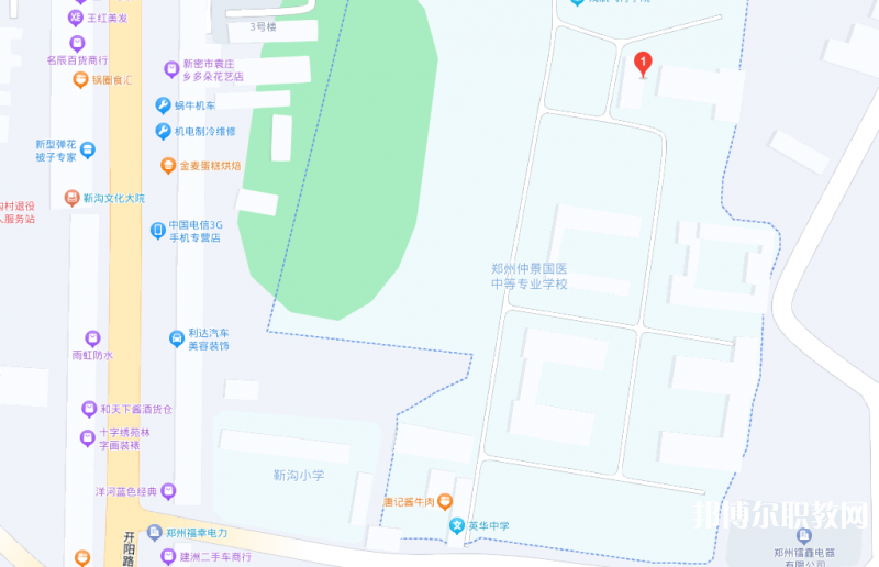 鄭州仲景國(guó)醫(yī)中等專(zhuān)業(yè)學(xué)校地址，乘車(chē)路線(xiàn)