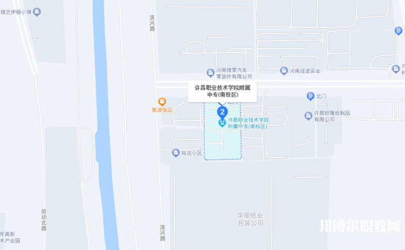 許昌市建安區(qū)職業(yè)中等專業(yè)學(xué)校地址，乘車路線